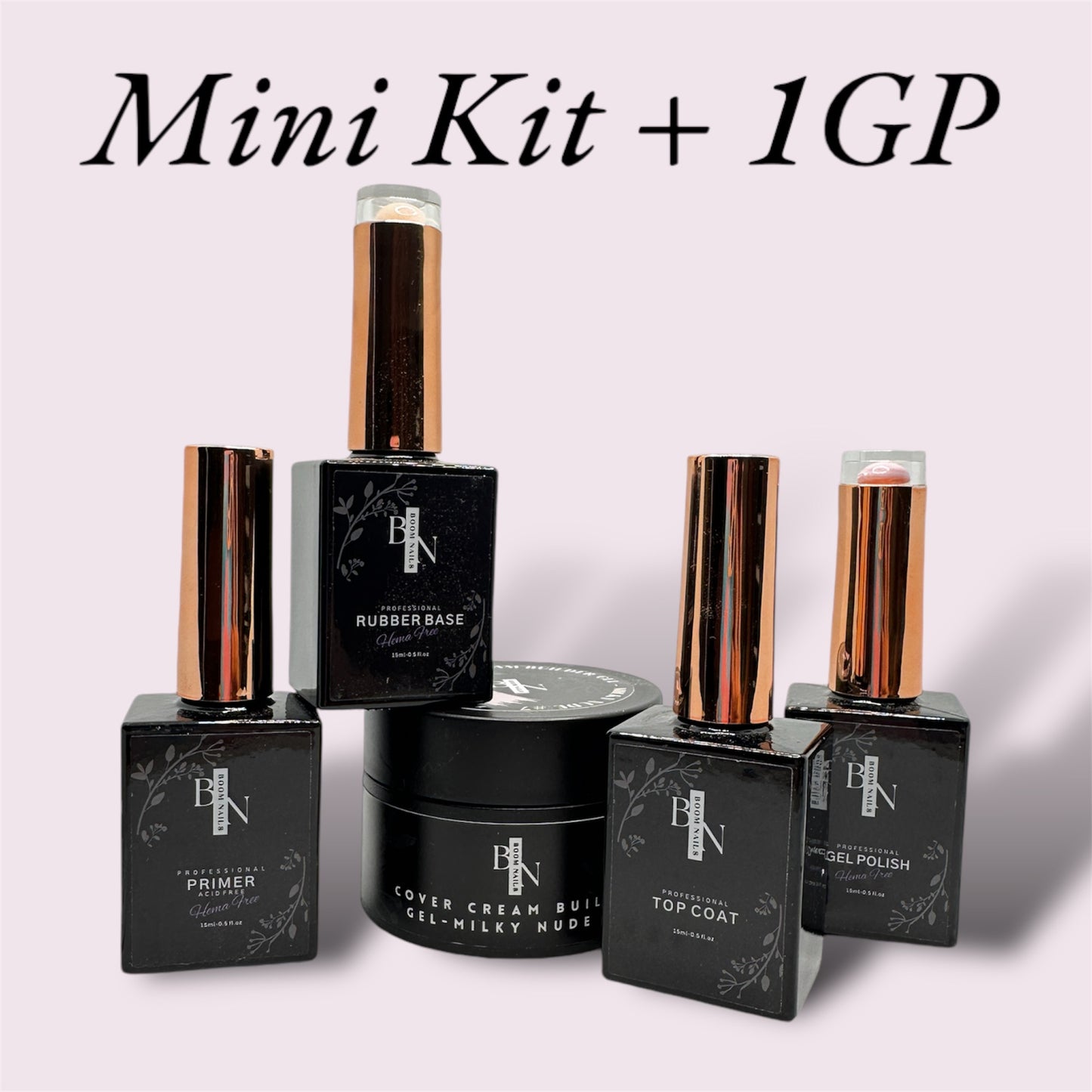 Mini Builder gel Kit + 1 Gel Polish