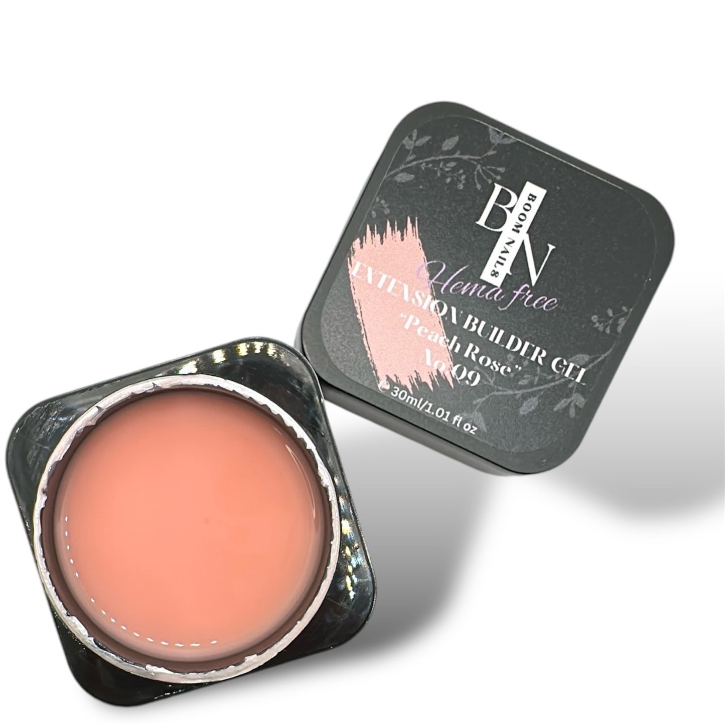 Hema free builder gel - “ Peach Rose” - No.09 - 30ml