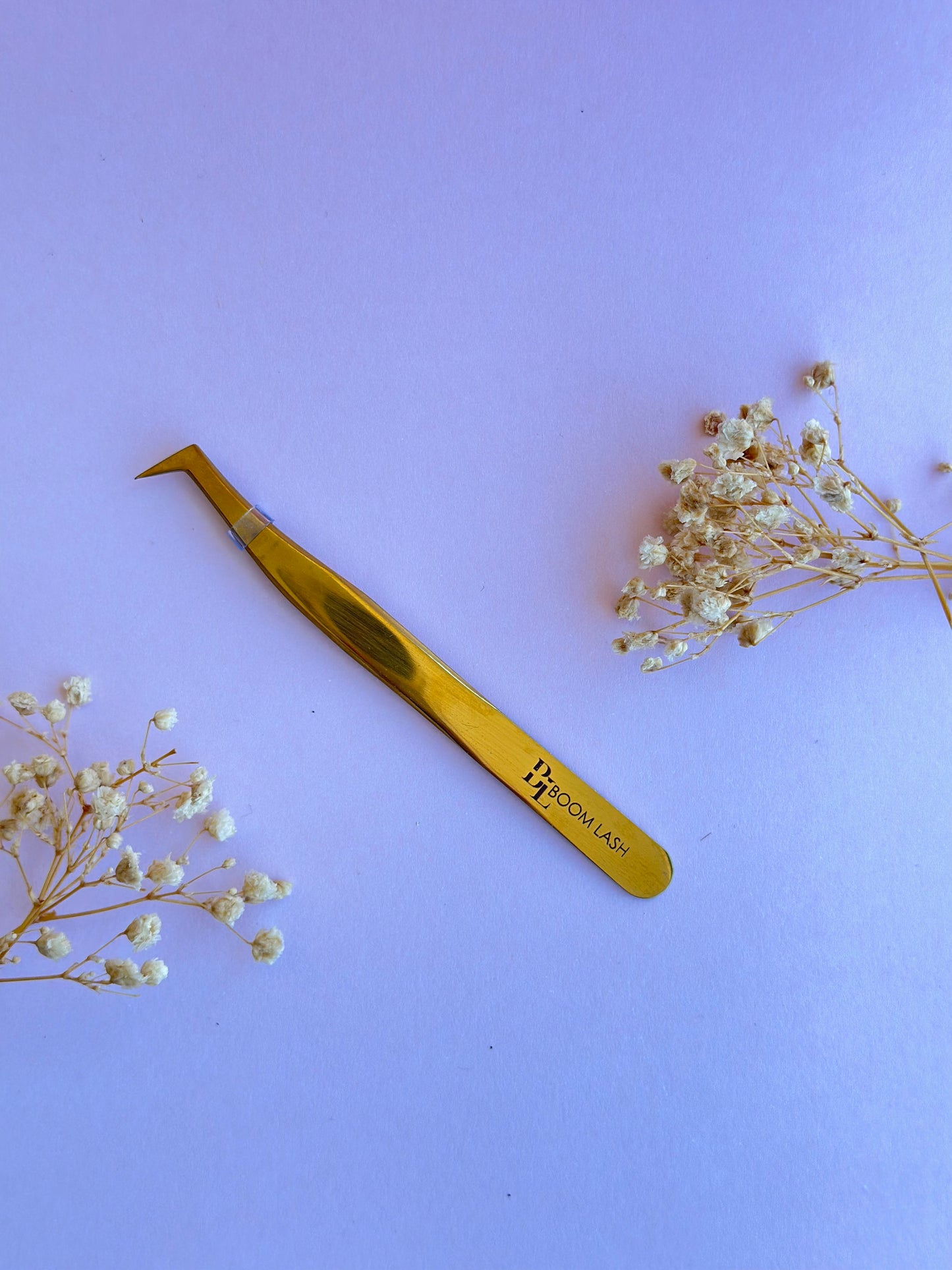Boom Lash Eyelash Extension Tweezer - L-Shaped Volume